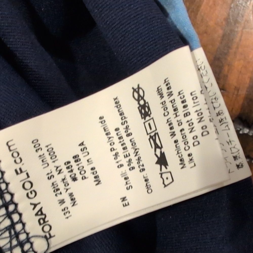 Foray Golf Mesh Inset Polo Long Sleeve - Picture 7 of 10